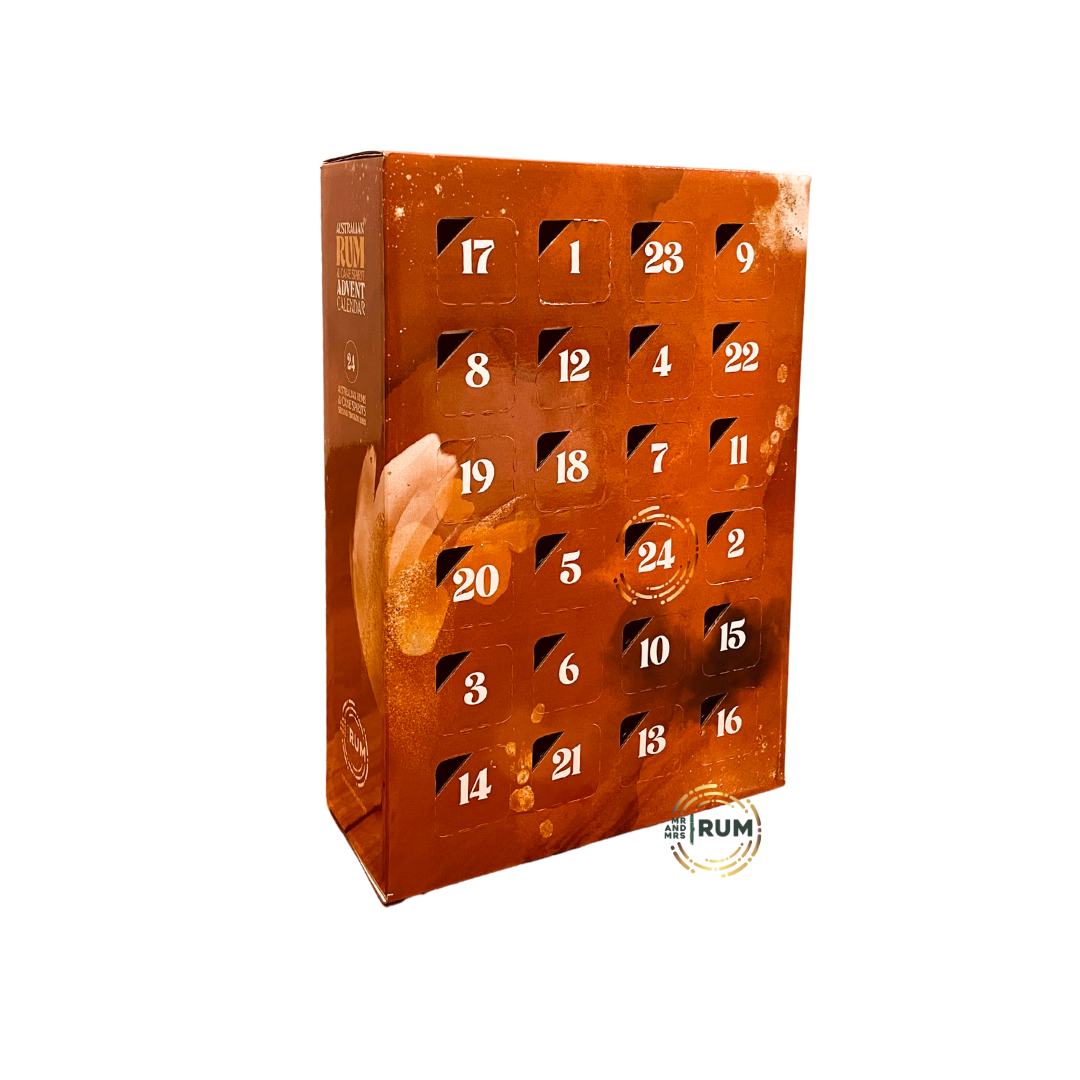 Australian Rum Cane Spirit Advent Calendar 2023 Mr and Mrs Rum Australian Rum Cane Spirit Advent Calendar 2023 Mr and Mrs Rum