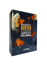 Australian Rum & Cane Spirit Advent Calendar 1st Edition. A great gift for new and experienced rum lovers who are ready for to explore 24 days of the festive season with a delicious rum in hand.